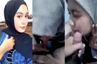 Hijabers Sepong Kontol Sampai Crot di Muka Viral Hot